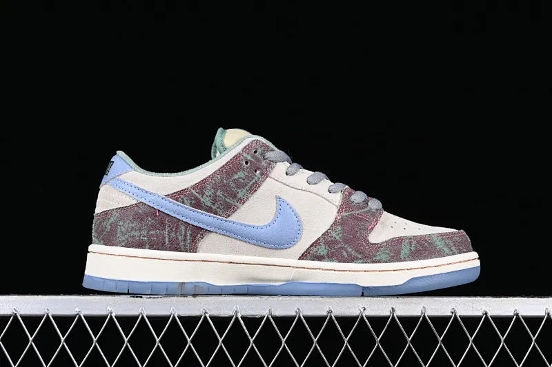 All categories Nk SB Dunk Series Nk SB Dunk Low low-top sneakers Y version Crenshaw Skate Club x Nk SB Dunk Low joint model SB low-top sports and leisure sneakers FN4193-100